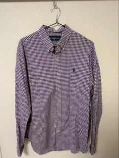 Ralph Lauren チェック柄 ボタンダウンシャツ