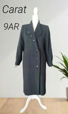 【新品未使用】SANYO 　サンヨー　カシミヤ ステンカラーコート　ロング　黒 SANYO - 極美品 カシミヤ100% SANYO EXCELLENT ロングコート ブラック