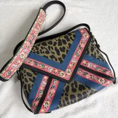 希少品 極美品 エトロ 2wayショルダーバッグ ゴブラン織り 巾着 タッセル 希少品 極美品 エトロ 2wayショルダーバッグ ゴブラン織り 巾着