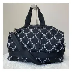 LESPORTSAC✨レスポートサック　ボストンバッグ　刺繍　ショルダーバッグ