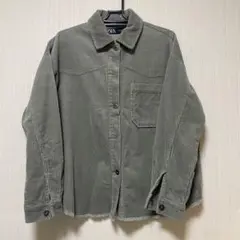★ZARA ザラ レディース カーキ コーデュロイジャケット