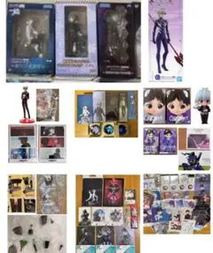 お買い得　エヴァンゲリオン　カヲルとシンジ　フィギュア14体　コート　レアグッズ