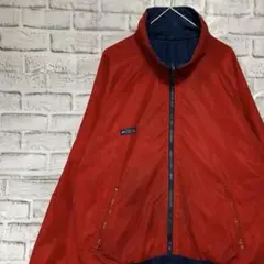 コロンビア　マウンテンパーカー中綿レッドL アウトドア828
