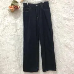 ★ユニクロ★UNIQLO バギージーンズ 24インチ（61㎝）M デニムパンツ