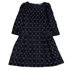 F0772S 未使用品 M'S GRACY ワンピース：38 ブラック - メルカリ