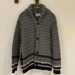 【美品】【トゥモローランド 】ショールカラー ケーブルニット