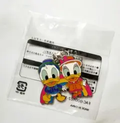 ディズニーランド　ワゴンゲーム　雨の日限定　チャーム　ドナルド　デイジー