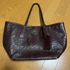 COACH トートバッグ　スタッズ