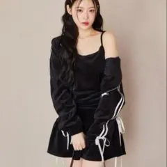 ナイスクラップ キャミワンピ　パーカーセット