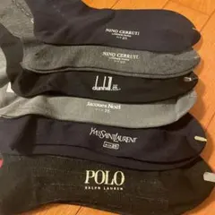 【新品未使用】ブランドソックス 6足セットPolo など