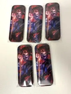 鬼滅の刃 第五弾KV WEBSHOPくじ C賞 缶バッジ 獪岳 5個セット