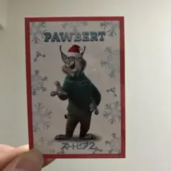 PAWBERT ズートピア2 キャラクターカード