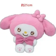 ゆるかわサンリオキャラクターズ M ぬいぐるみ お座りポーズ マイメロディ