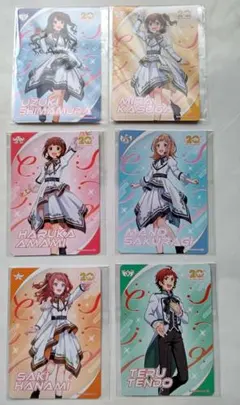 新宿配布 アイドルマスター カードフォリオ 絵柄違い 6種類セット アイマス