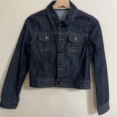 gaminere デニムジャケット サイズ2 ショート丈 濃紺インディゴ