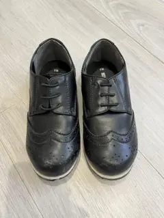 COMME CA ISM ブラックフォーマルシューズ 18㎝