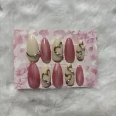 ハート型ネイルチップ 10枚セット