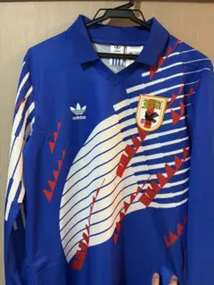 adidas サッカー 日本代表 復刻 1993 ドーハ 長袖 ユニフォーム - メルカリ