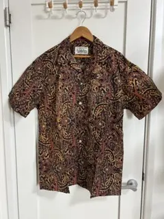 WACKOMARIA ペイズリー柄 半袖シャツ Lサイズ　美品のサムネイル