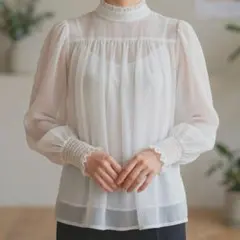 HONEY MI HONEY シフォンブラウスのサムネイル
