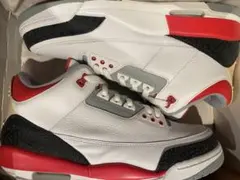 Jordan 3 Retro Fire Red 新品未使用