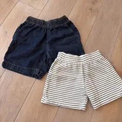 GU/ZARAハーフパンツ 2枚セット 110cm /116cm