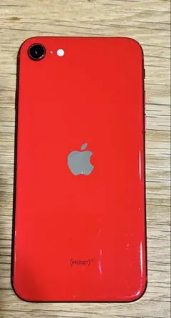 【SIMフリー】iPhone SE第2世代レッド 128GB 液晶割れ有