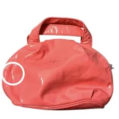 アニエスベーボヤージュ ミニバッグ ショッキングピンク ミニポーチ 中古品 5