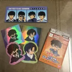 名探偵コナン　萩原研二　松田陣平　ちぢませ隊ステッカーコレクション2 証明写真