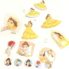 ベル　美女と野獣 シール　まとめ売り