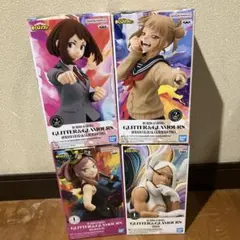 【ヒロアカ】 GLITTER&GLAMOURS フィギュア 4点セット
