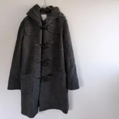 グレー ダッフルコート