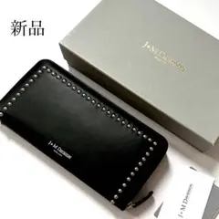 国内正規品 J&M DAVIDSON スタッズ ウォレット 長財布 財布 黒のサムネイル