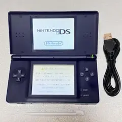 PJ【清掃&動作確認済】Nintendo DS Lite エナメルネイビー本体