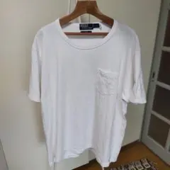 ラルフローレン ビームス別注 ビッグ beams Tシャツ 裾ポニー 白