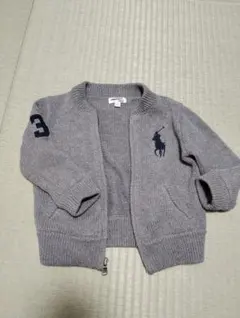 Ralph Lauren グレー カーディガン 24M