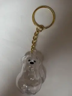 ペット毛キーホルダー