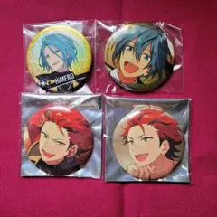 ★《４点》あんスタ 紅郎・ニキ・HiMERU 缶バッジまとめ売り