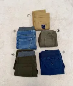 ベビー パンツ ズボン 90 男の子 まとめ売り 単品売り 保育園 洗い替え