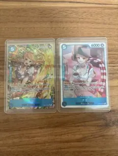 パ*け様 【新品】ナミ SRパラレル SR セットOP11-054　神速の拳　2