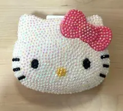 キティ　ラインストーンデコケース