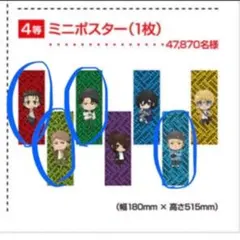 進撃の巨人　新宿ミロード　ミニポスター　4枚セット