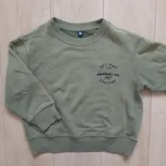 UNIQLO トレーナー 110 オリーブグリーン