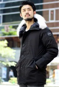 EDIFICE×CANADA GOOSE 別注　クレストン　ジャスパー　黒ラベル