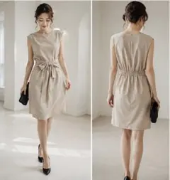 極美品✨MAX MARA　白タグ　シルク100 ワンピース　アシンメトリー　38