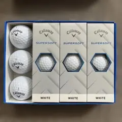 【新品未使用】Callaway Supersoft ゴルフボール 12個