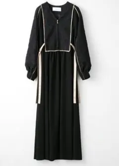 MYLAN Volume Sleeve Dress ワンピース チェック - メルカリ