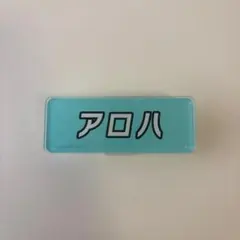 超特急　アロハ ネームバッジ　名札