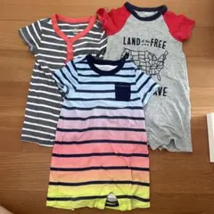 Baby GAP夏　ロンパース80 3点セット
