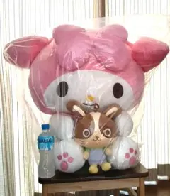 マイメロ　宇佐美コラボ　ウサミ　巨大ぬいぐるみ マイメロ 宇佐美コラボ ウサミ 巨大ぬいぐるみ - メルカリ